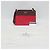 Borsa a spalla in pelle da donna Prada Bibliothèque 1BC034 Rosso Bordò - vista 2