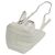 Borsa a spalla Balenciaga Everyday XS Nord-Sud Bianco sporco - vista 3