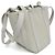 Borsa a spalla Balenciaga Everyday XS Nord-Sud Bianco sporco - vista 8