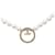 Collana di Perle Chanel Coco Mark Bianco D'oro  - vista 3