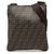Fendi Brown Zucca Spalmati Borsa a tracolla Marrone