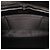 Clutch in vinile nero Chanel Parigi Mosca Moujik con catena - vista 4
