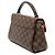 Louis Vuitton Marrone Damier Ebene Croisette - vista 2