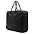 Blanket Bolsa quadrada média em couro de cordeiro acolchoado preto da Balenciaga - vista 2