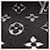 Sciarpa Logomania Shine Louis Vuitton Nero Argento - vista 6