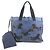 Hermès Borsa HERMES Horse Cheval con pochette Nero Blu