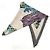 Silk In Hermès Hermes Jungle Love Triangle Géant Shawl Brown Multiple colors