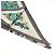 Silk In Hermès Hermes Jungle Love Triangle Géant Shawl Brown Multiple colors - view 10