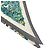 Silk In Hermès Hermes Jungle Love Triangle Géant Shawl Brown Multiple colors - view 9