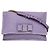 Borsa a spalla Vara Viva Bow Viola di Salvatore Ferragamo Porpora