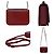 Borsa a Spalla Goya Small di Loewe Rosso - vista 3