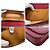 Borsa a Spalla Goya Small di Loewe Rosso - vista 4