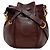 Borsa a Spalla in Pelle Bordeaux Cartier Bordò