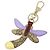 Charm per Borsa Dragonfly di Gucci Multicolore Beige