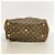 Borsa Louis Vuitton Monogram Tivoli GM Marrone - vista 3