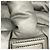 Chanel Coco Cocoon Nylon Tote Bag Silber - Ansicht 12
