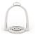 Hermès NEUER HERMES ETRIER SAUMUR PALLADIUM SCHALRING Silber