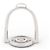 Hermès NEUER HERMES ETRIER SAUMUR PALLADIUM SCHALRING Silber - Ansicht 2