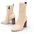 NUEVAS BOTAS LOUIS VUITTON SILUETA 37 TACONES DE PITÓN Crudo