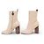 NUEVAS BOTAS LOUIS VUITTON SILUETA 37 TACONES DE PITÓN Crudo - vista 2