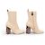 NUEVAS BOTAS LOUIS VUITTON SILUETA 37 TACONES DE PITÓN Crudo - vista 3