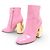 NUEVAS BOTAS DOLCE & GABBANA VALLEY DG KAROL 37.5 IT 38.5 FR Rosa
