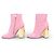NUEVAS BOTAS DOLCE & GABBANA VALLEY DG KAROL 37.5 IT 38.5 FR Rosa - vista 2
