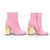 NUEVAS BOTAS DOLCE & GABBANA VALLEY DG KAROL 37.5 IT 38.5 FR Rosa - vista 3