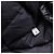 Cappotto imbottito Moncler in cotone nero - vista 11