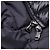 Cappotto imbottito Moncler in cotone nero - vista 9