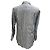 Camicia a righe con bottoni Loro Piana in lino blu navy - vista 3