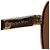 Timeless Chanel Pilot Sunglasses in Brown Metal Red - view 10