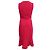 Vestido midi trompeta sin mangas en lana rosa de Michael Kors - vista 3