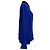 Joseph Two Tone Button Down Blouse in Blue Viscose - view 2