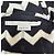 Stella Mc Cartney Stella McCartney Intarsia Chevron Pullover aus schwarzer Wolle - Ansicht 4