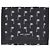 Saint Laurent Palm Tree Tri-Fold Wallet in Black Nylon