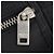 Saint Laurent Palm Tree Tri-Fold Wallet in Black Nylon - view 11