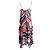 Abito midi senza maniche Josie in seta multicolore di Diane Von Furstenberg - vista 3