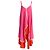 Vestido midi sem mangas com decote em V em seda rosa de Diane Von Furstenberg