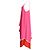 Vestido midi sem mangas com decote em V em seda rosa de Diane Von Furstenberg - vista 2