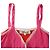Vestido midi sem mangas com decote em V em seda rosa de Diane Von Furstenberg - vista 5