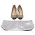 Giuseppe Zanotti Wedge Peep Toe Pumos in pelle verniciata verde - vista 6