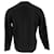Lanvin bedruckter Pullover aus schwarzer Baumwolle - Ansicht 3