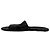 Sandali piatti Hermès Izmir in pelle di vitello nera Nero - vista 4
