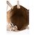 Borsa pieghevole Mini Puzzle Loewe in pelle di vitello beige - vista 10