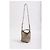 Borsa pieghevole Mini Puzzle Loewe in pelle di vitello beige - vista 6