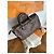 Louis Vuitton Borsa Speedy 35 Damier Ébène Marrone - vista 3