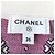 Timeless Chanel COCO Mark Seidenstrickpullover mit Halbzipper Weiß - Ansicht 6