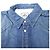Autre Marque Camisa de denim e JEANS Azul - vista 5