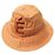 Autre Marque Cappello bucket in cotone twill con logo ricamato Etudes Studios Arancione